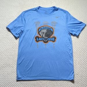 Nike Dri-Fit Black Dog Lacrosse T-Shirt